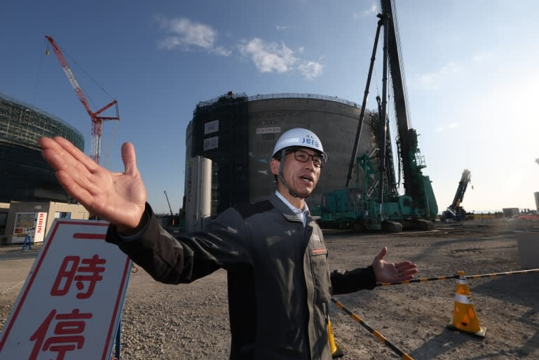 رئيس محطة هيكينان الحرارية التابعة لشركة جيرا ميتسوتاكا بان