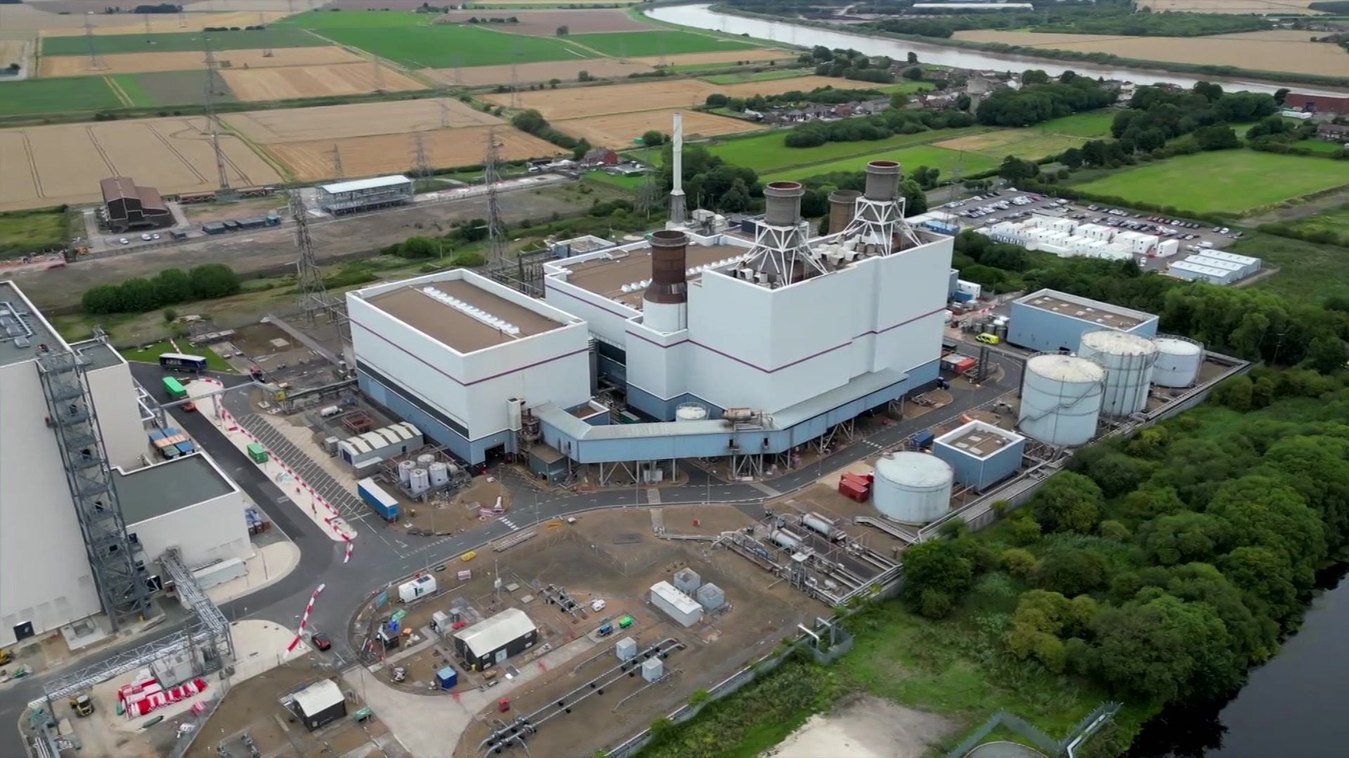 موقع مشروع هيدروجين في بريطانيا