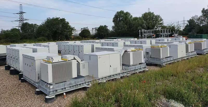 محطة لتخزين الكهرباء بالبطاريات