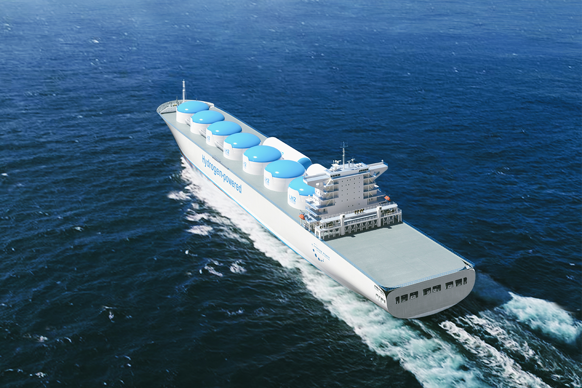 إنتاج الهيدروجين على متن السفن