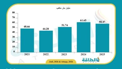 Photo of إنتاج نيجيريا من الغاز في 2025 يتراجع 3.2 مليار متر مكعب