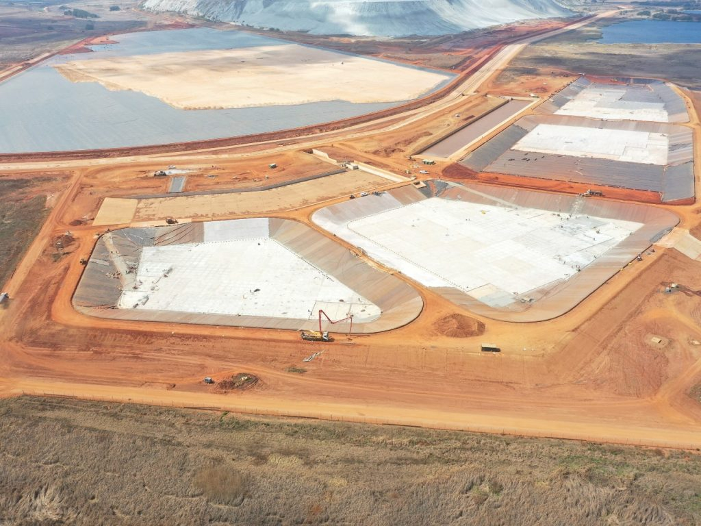 منشأة كيندال للتخلص من رماد الفحم بجنوب أفريقيا