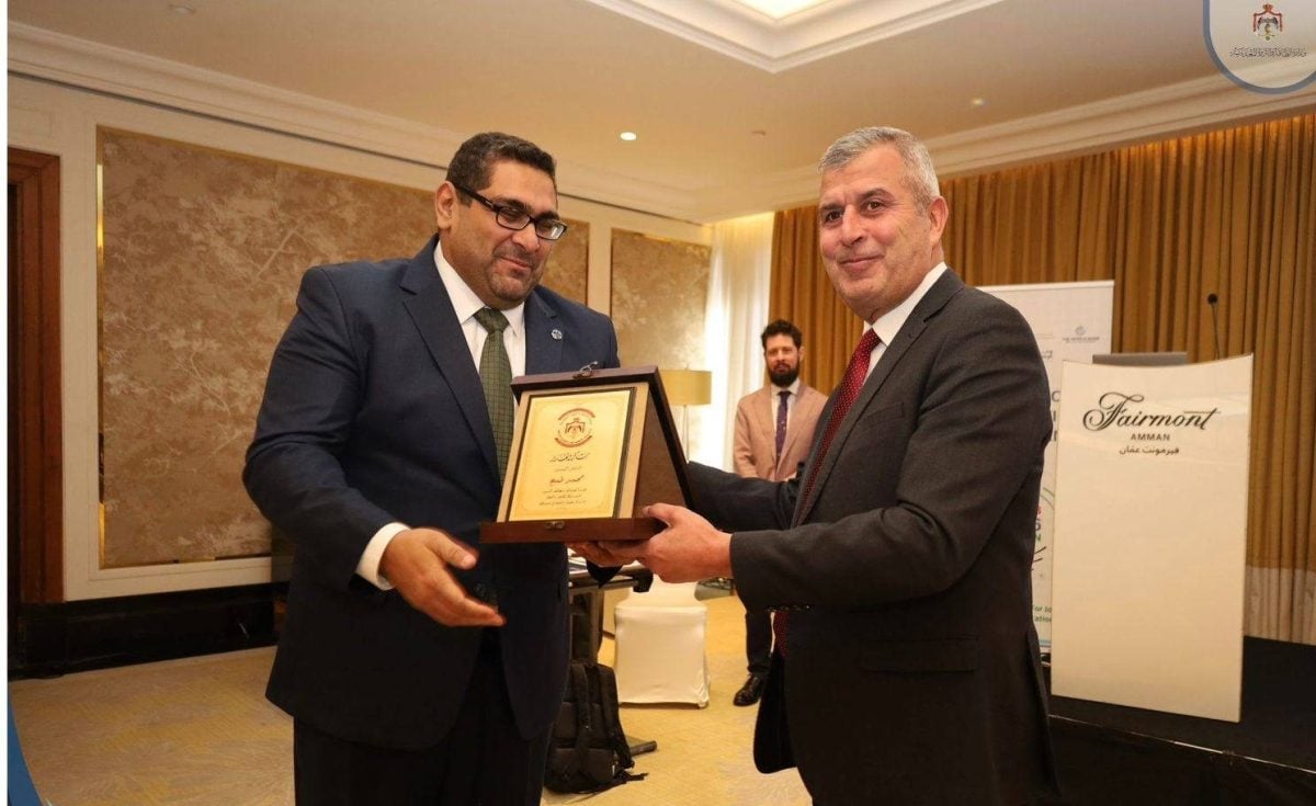 جانب من اللقاء برعاية وزير الطاقة الأردني الدكتور صالح الخرابشة