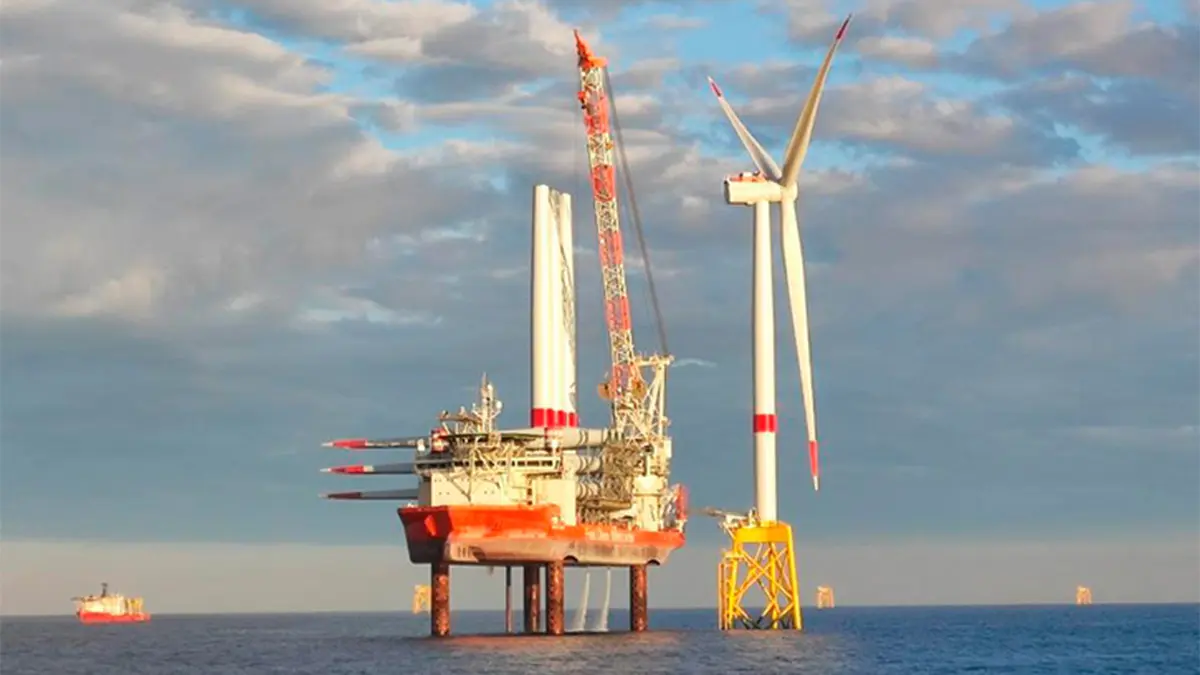 مشروع طاقة رياح بحرية تابع لشركة إبيردرولا في فرنسا