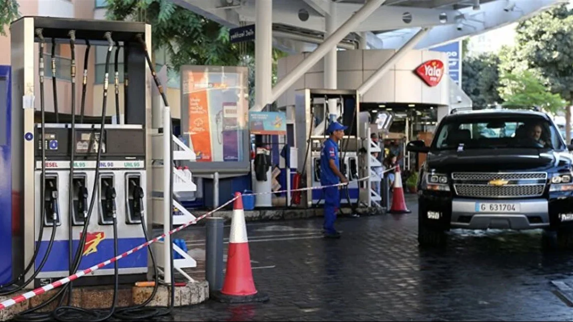 إحدى محطات الوقود في لبنان