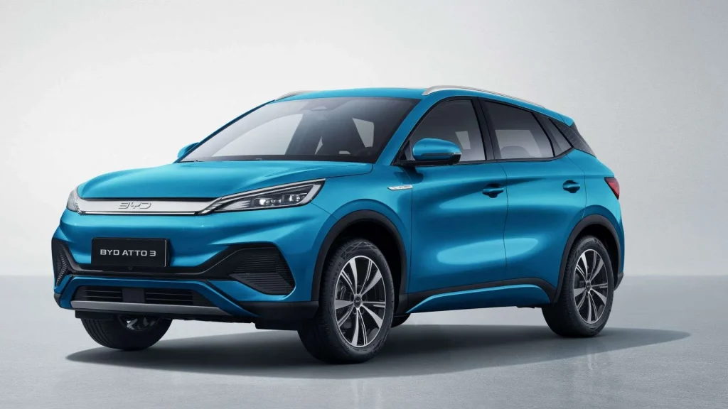 سيارة كهربائية من إنتاج بي واي دي الصينية