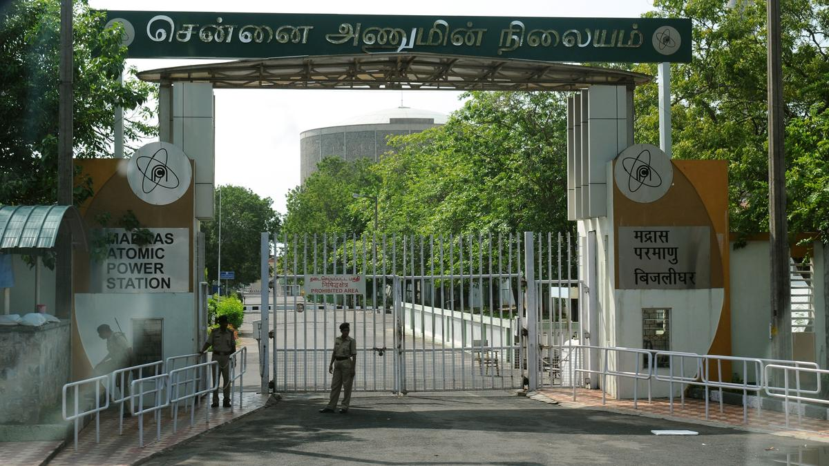 محطة مدراس للطاقة النووية بولاية تاميل نادو في الهند