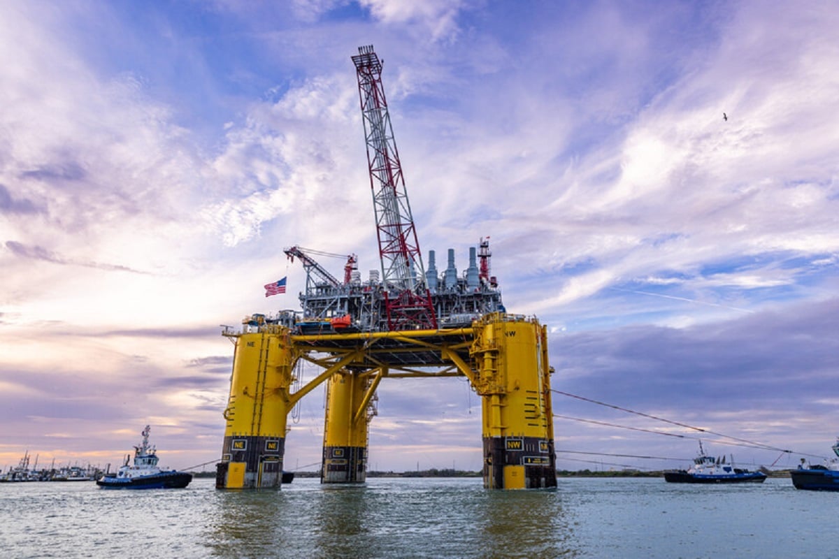 منصة للتنقيب عن النفط والغاز