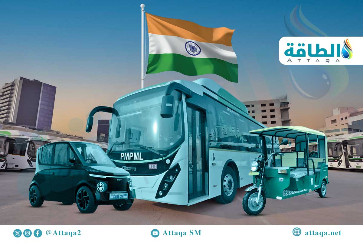 استثمارات النقل الكهربائي في الهند