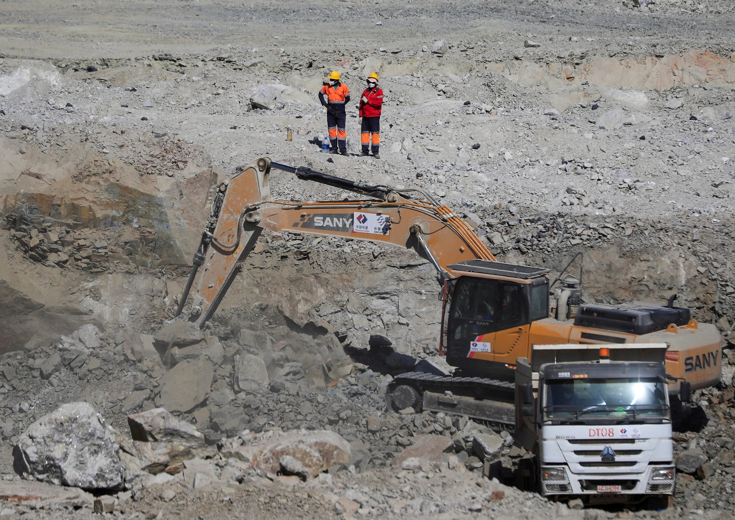 منجم الليثيوم في زيمبابوي