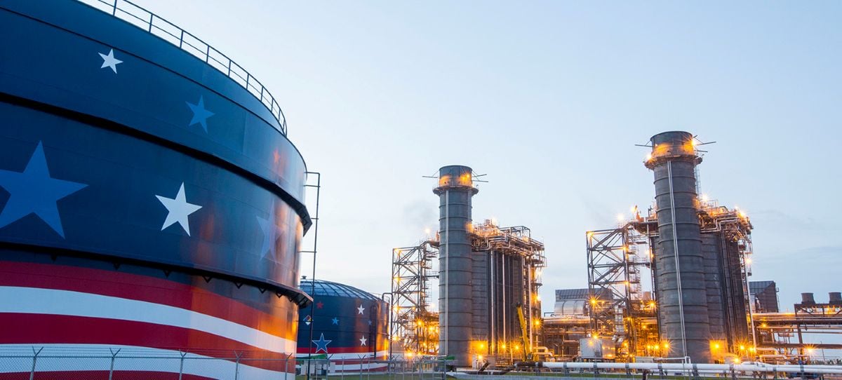 إحدى محطات الكهرباء في الولايات المتحدة