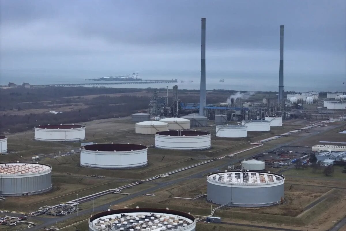 موقع لتخزين النفط والغاز في ألمانيا