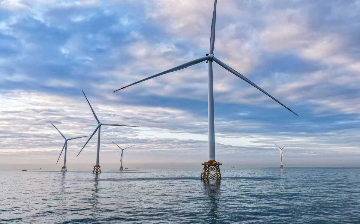 أول توربين رياح بحري فائق الضخامة بسعة 20 ميغاواط في الصين