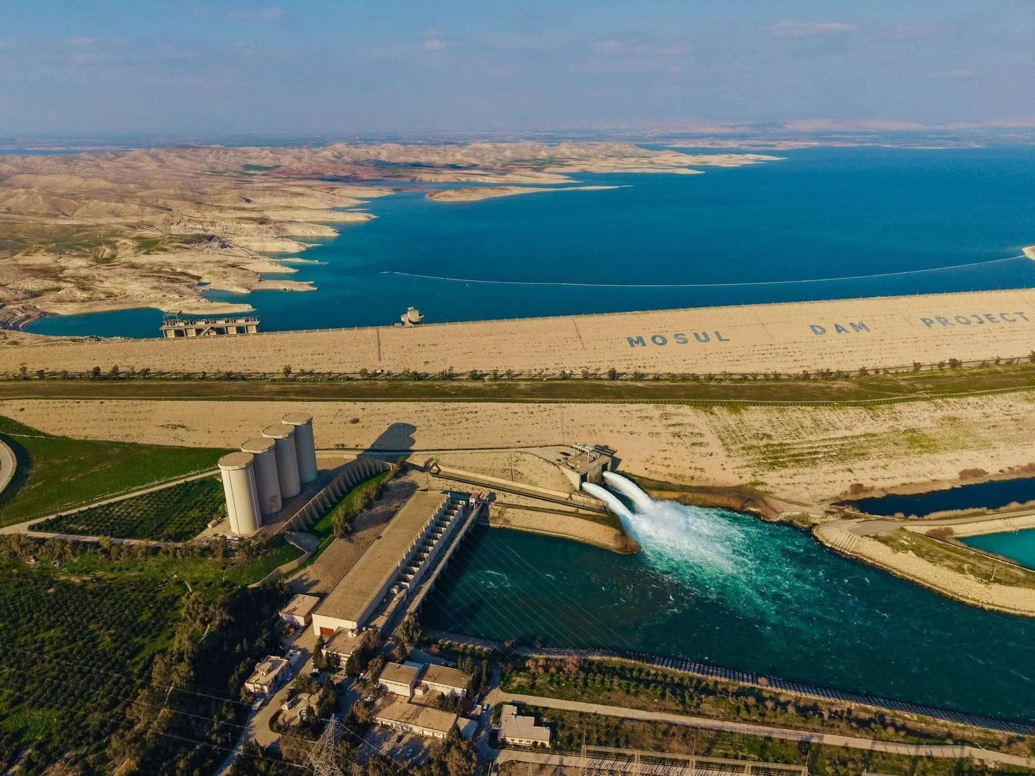 أكبر محطة طاقة كهرومائية في العراق