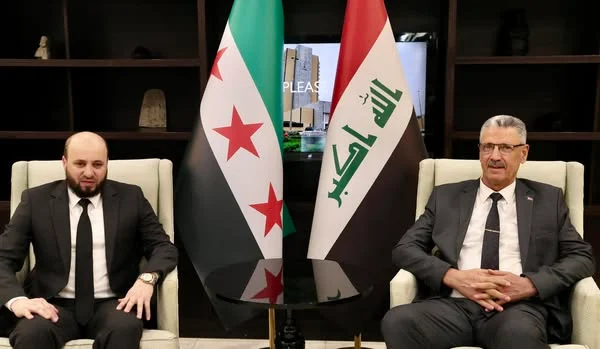 جانب من المباحثات السورية العراقية