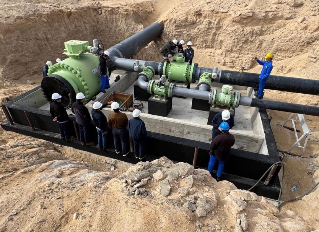 خط غاز جديد في ليبيا