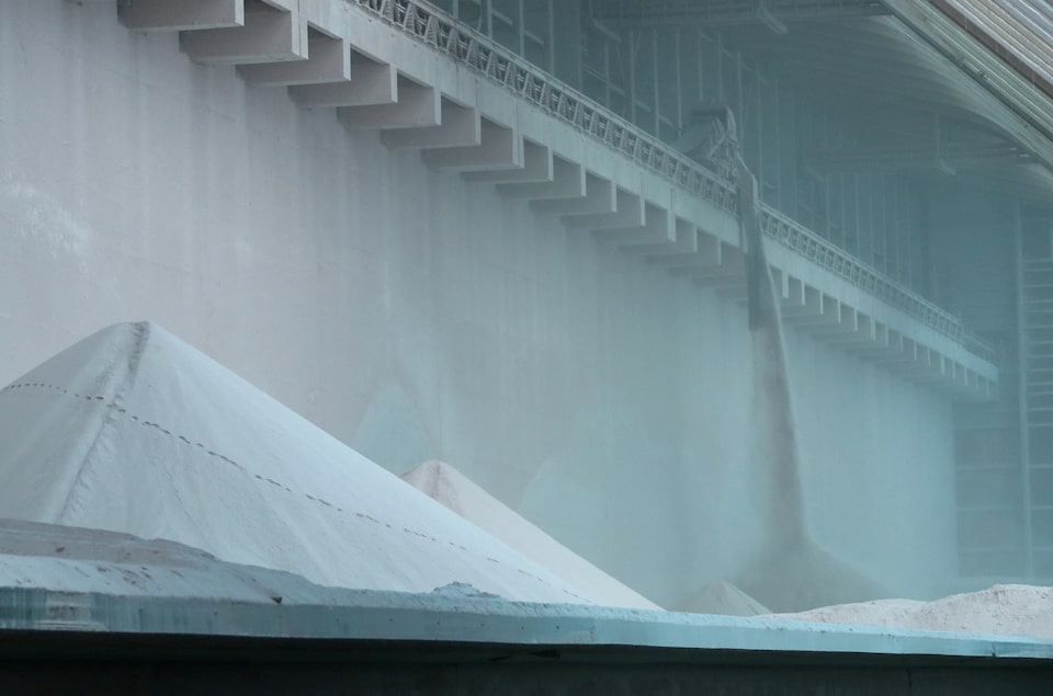 مصنع أسمدة بمنطقة فولغوغراد في روسيا 