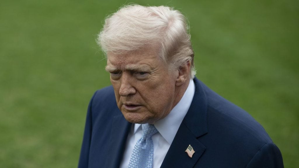 الرئيس الأميركي دونالد ترمب