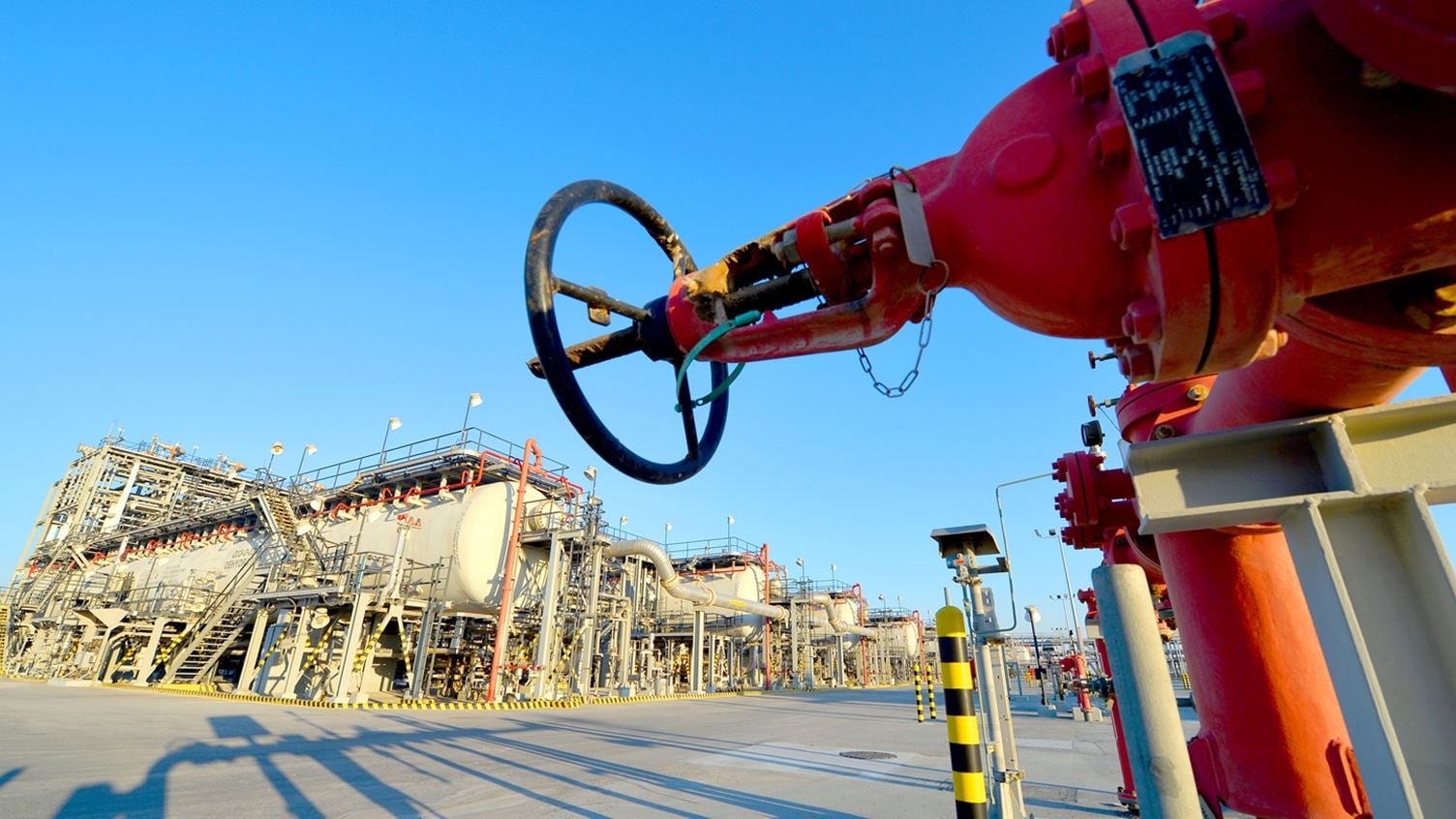 منشأة نفطية تابعة لأرامكو السعودية