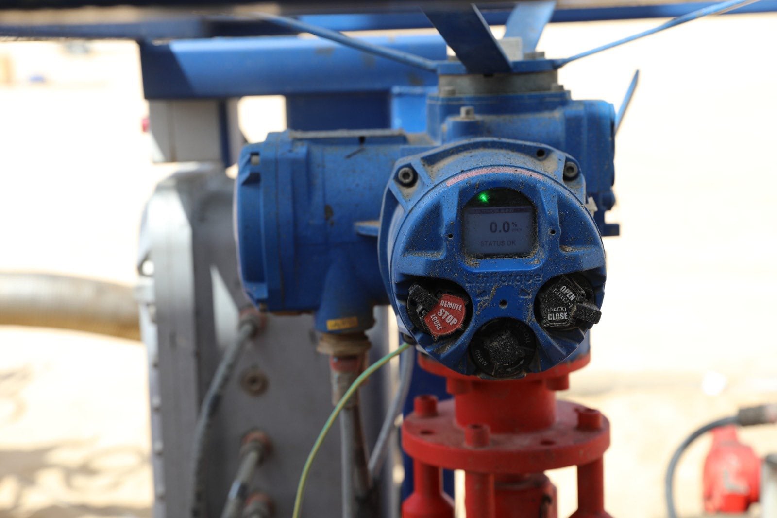 حفر أول بئر بالذكاء الاصطناعي في ليبيا- الصورة من المؤسسة الوطنية للنفط