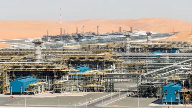 Photo of حريق في حقل شاه الإماراتي بعد استهدافه بطائرة مسيرة