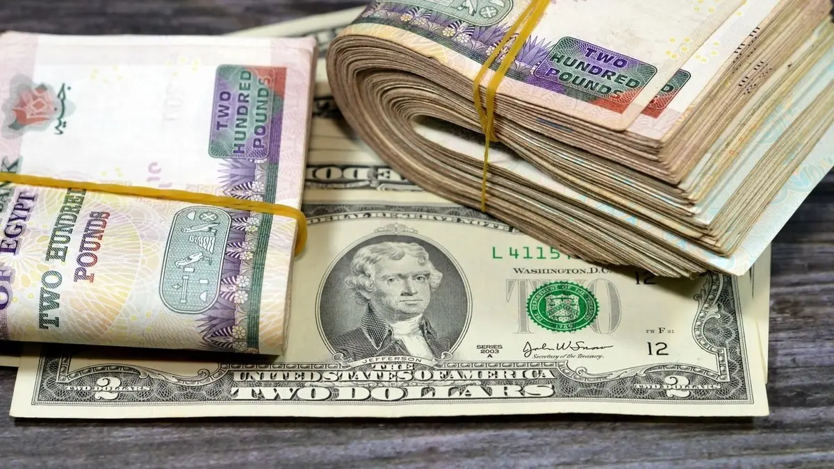 الجنيه المصري مقابل الدولار