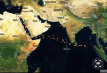 Photo of أسطول ناقلات نفط يمتد من سنغافورة إلى ميناء ينبع السعودي