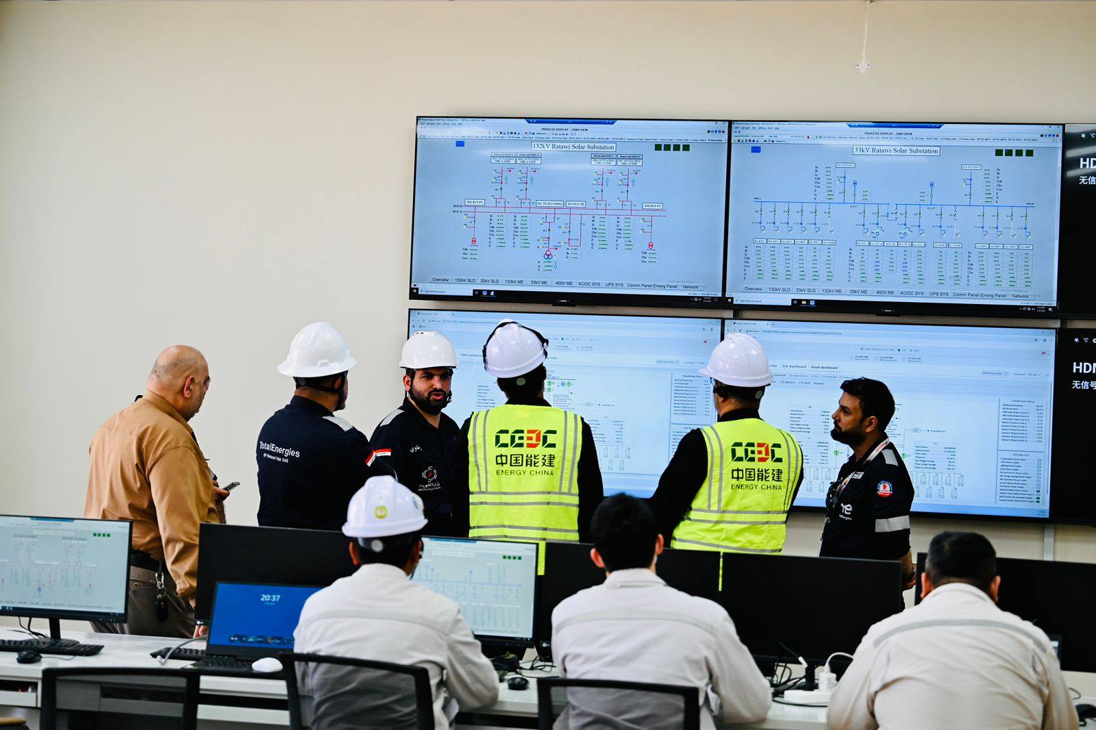 أكبر مشروع طاقة شمسية في العراق