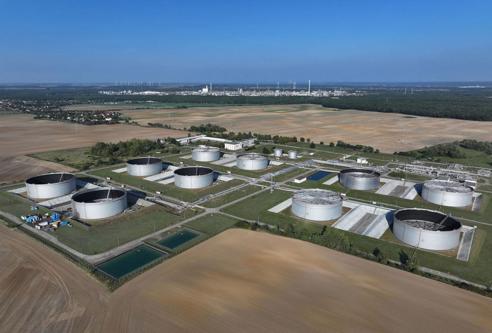 مخزونات الغاز في أوروبا