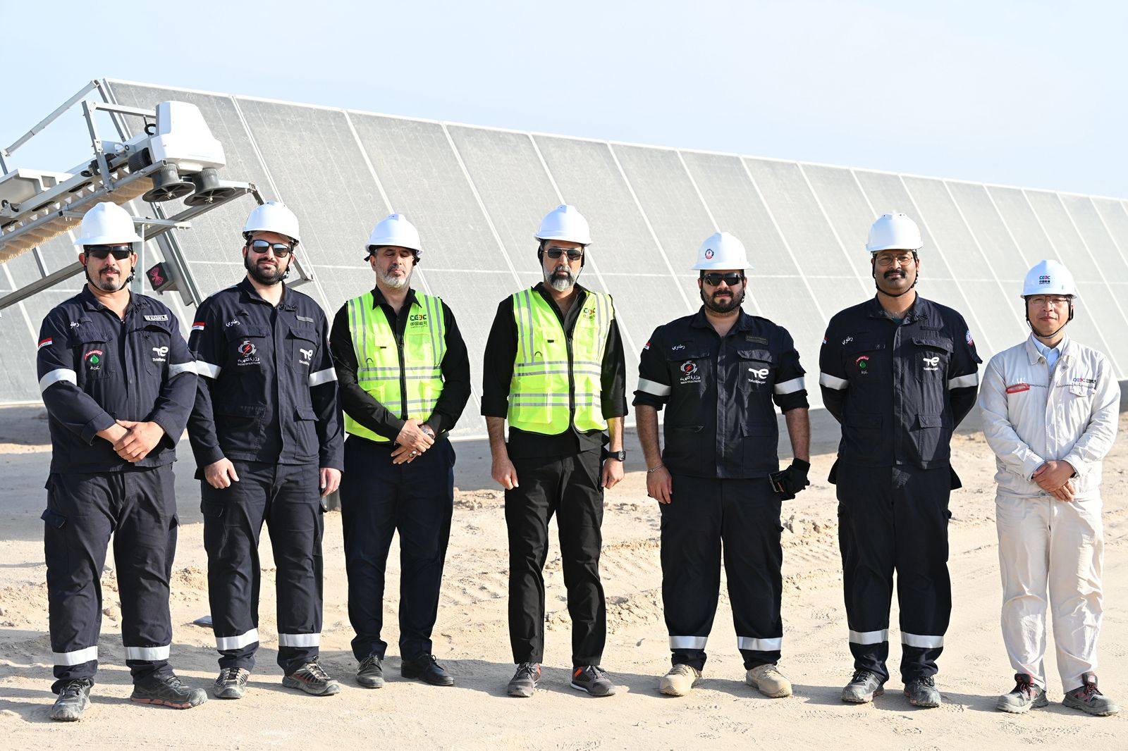 أكبر مشروع طاقة شمسية في العراق