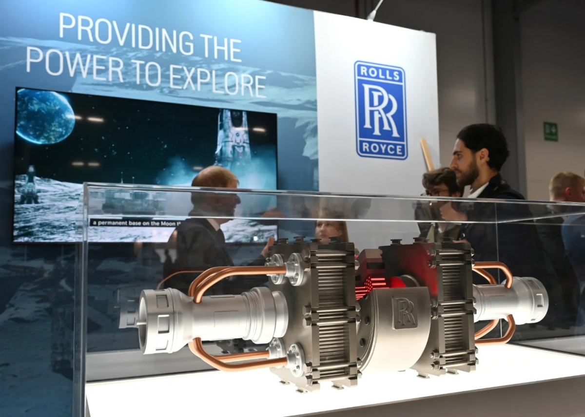 نموذج لأحد المفاعلات النووية الصغرى من شركة رولز رويس