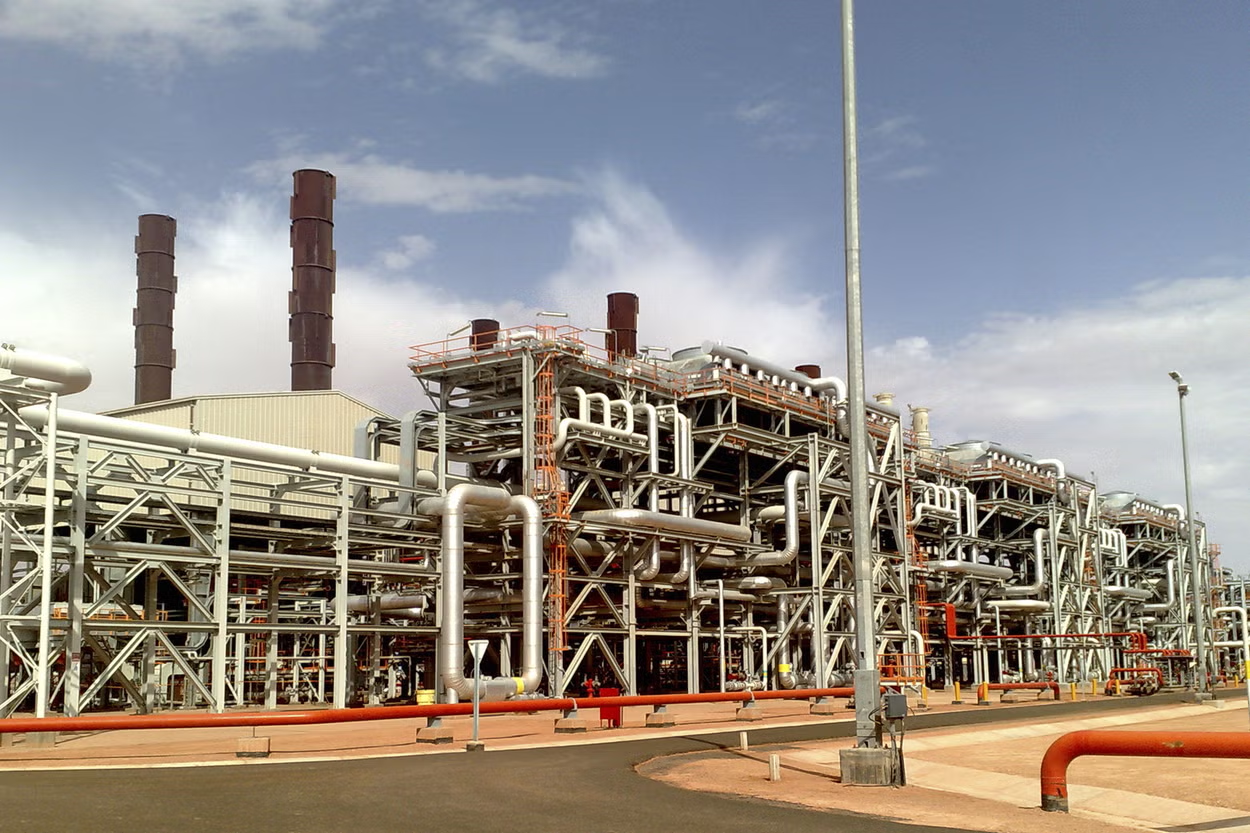 حقل عين أميناس للغاز الطبيعي في الجزائر