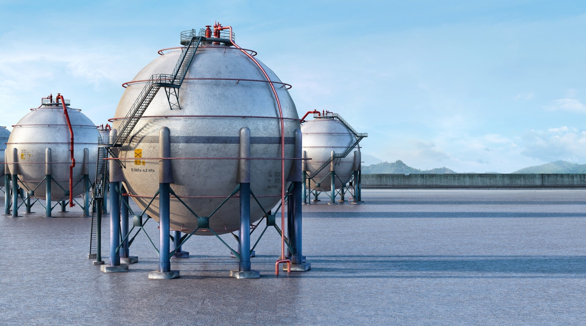 تخزين الغاز المسال