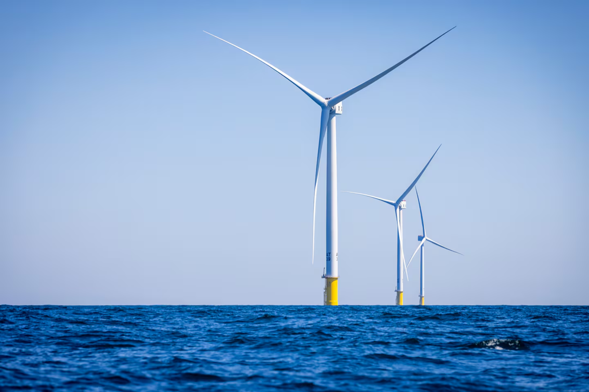 أكبر مزرعة رياح بحرية في أميركا