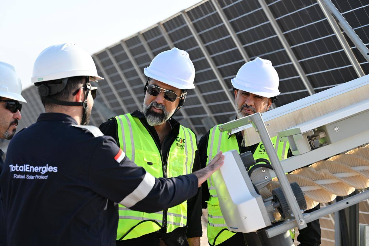 أكبر مشروع طاقة شمسية في العراق