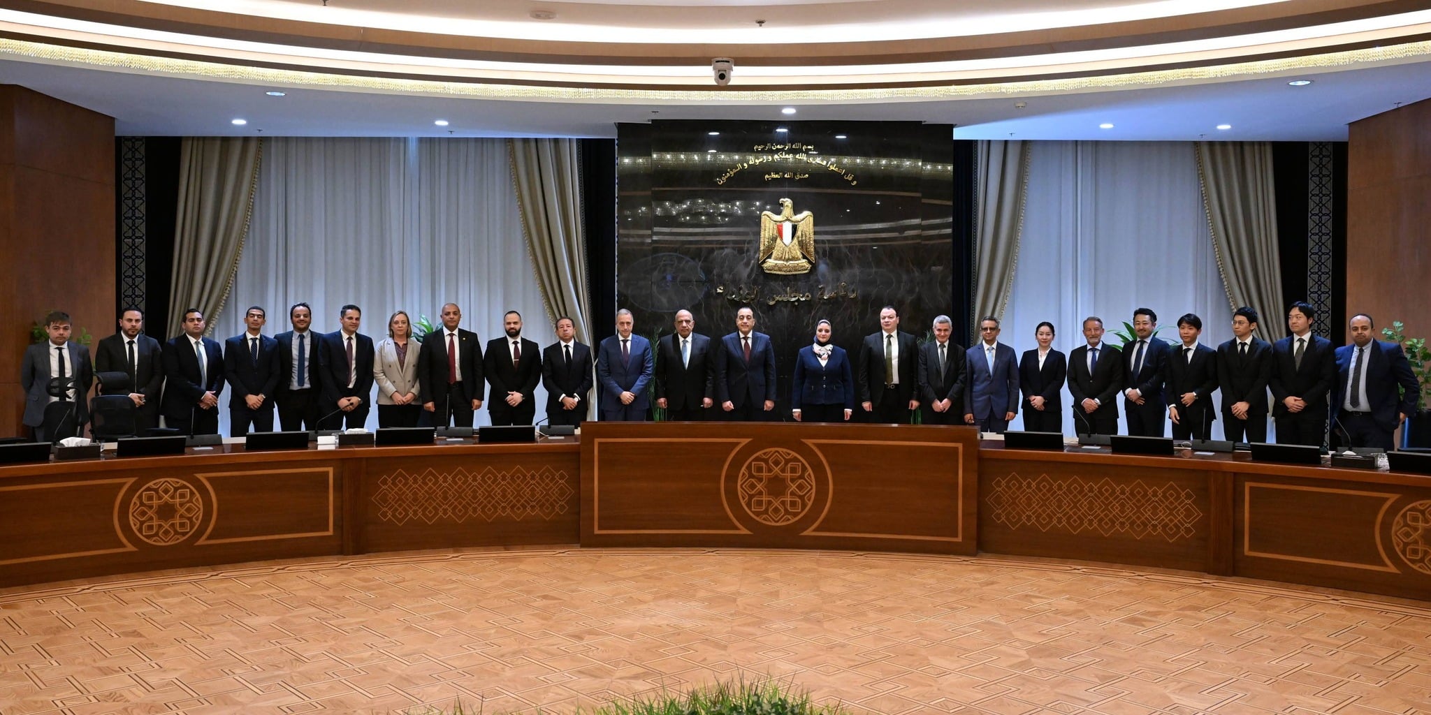 من مراسم توقيع اتفاقيات عدة مشروعات طاقة متجددة في مصر