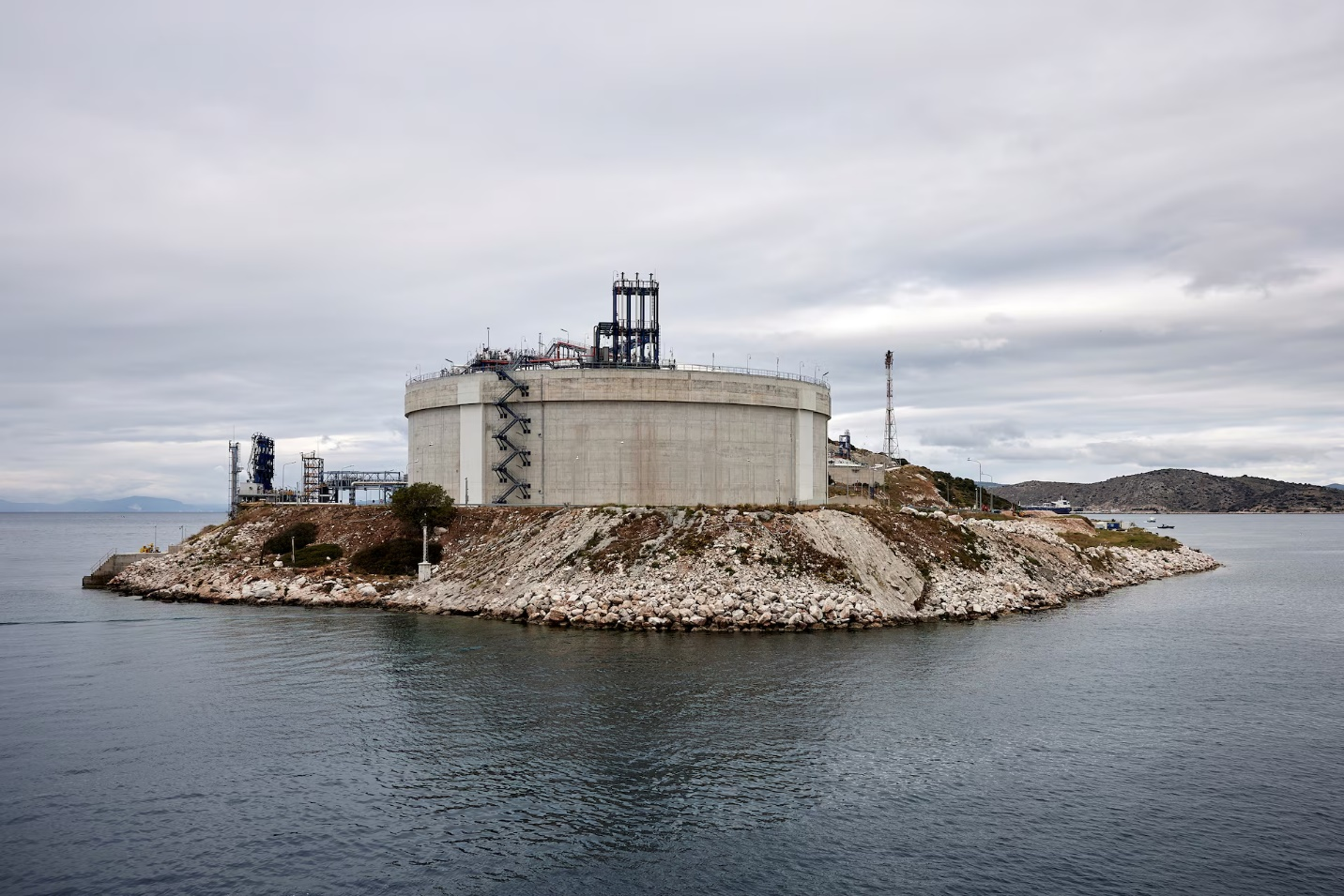 الغاز المسال في اليونان