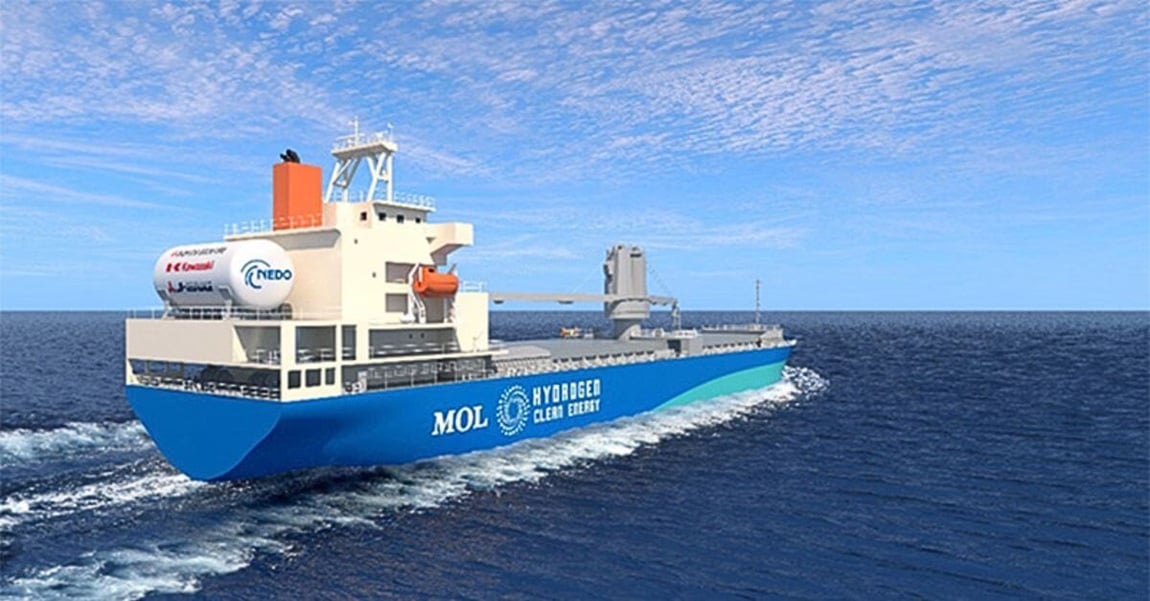 سفينة تعمل بمحرك الهيدروجين