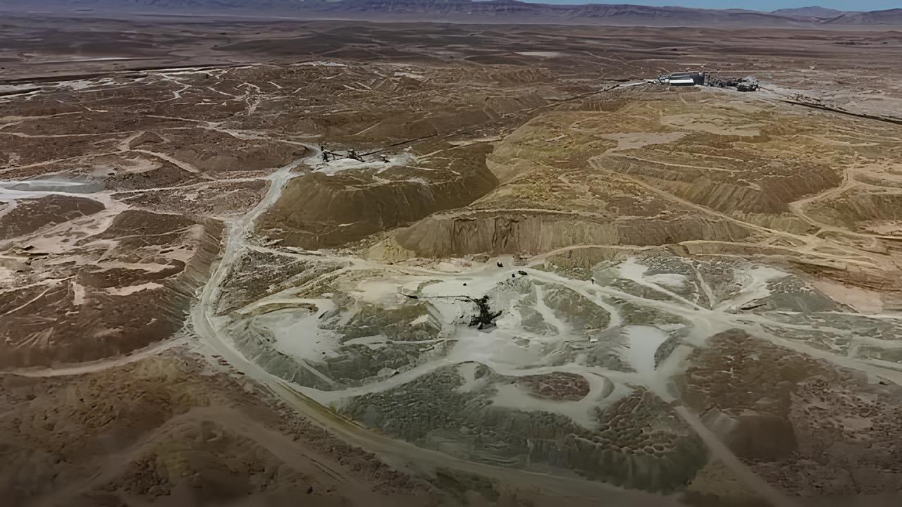 أحد مناجم الفوسفات في سوريا