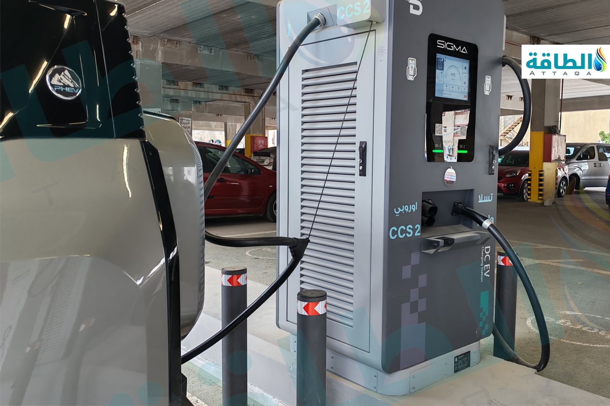 وحدة شحن سيارات كهربائية