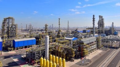 Photo of حريق بمصفاة ميناء الأحمدي في الكويت بعد استهدافها بطائرات مسيرة
