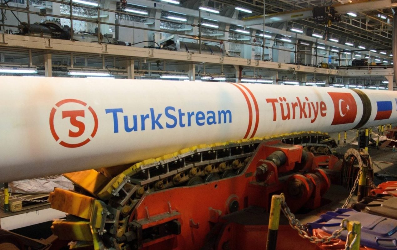 محاولة تفجير خط أنابيب ترك ستريم