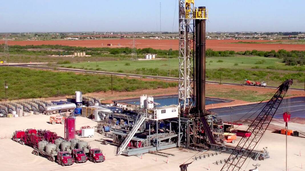 حقل إنتاج الغاز في الولايات المتحدة تابع لشركة إكسون موبيل