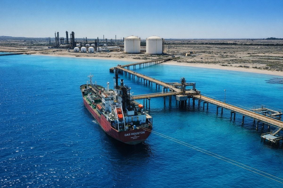 ميناء مرسى البريقة الليبي