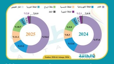 Photo of مزيج توليد الكهرباء في الصين خلال 2025.. حصة الفحم تواصل الانخفاض (إنفوغرافيك)