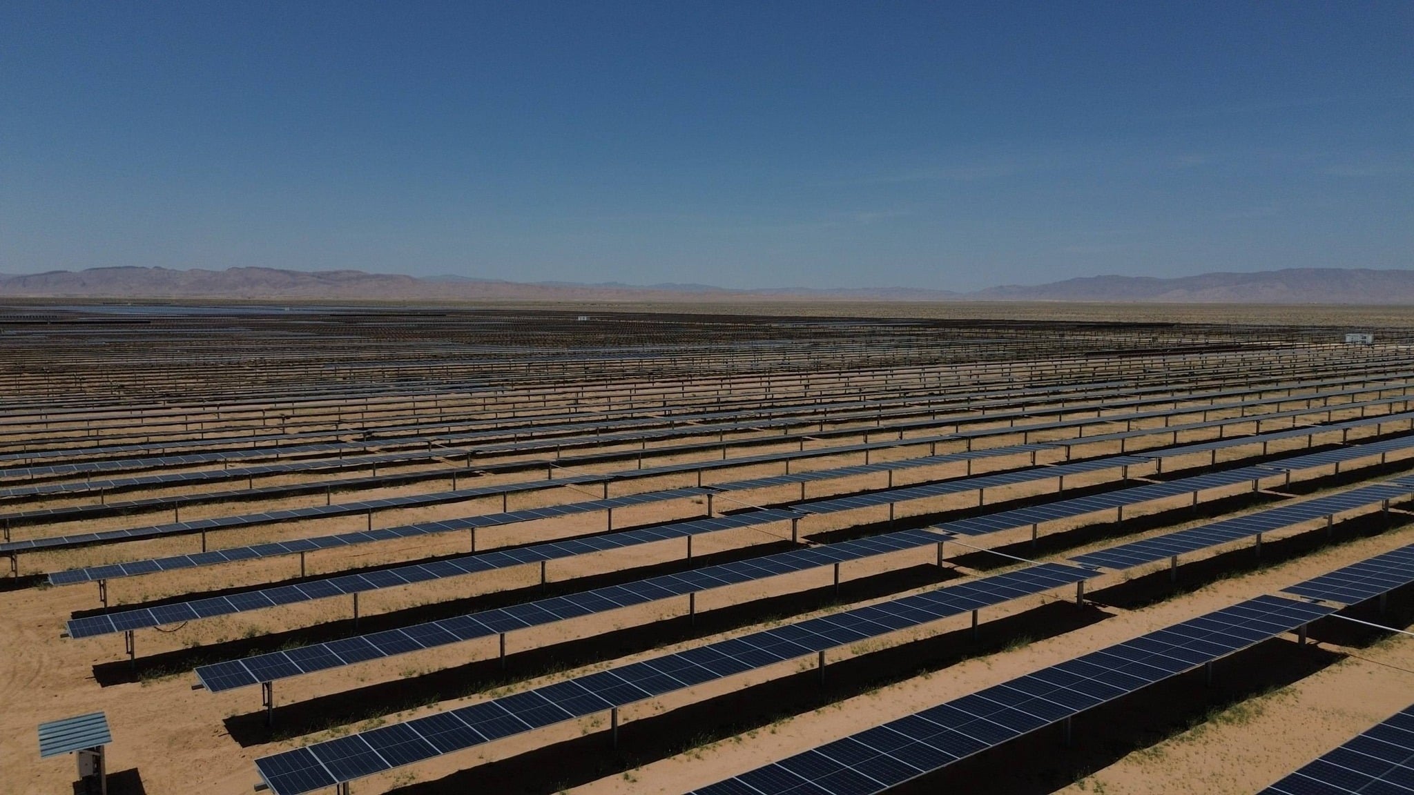 أحد مشروعات الطاقة الشمسية في تونس