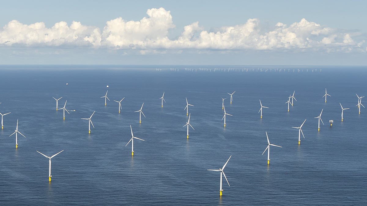 مشروعات طاقة الرياح البحرية