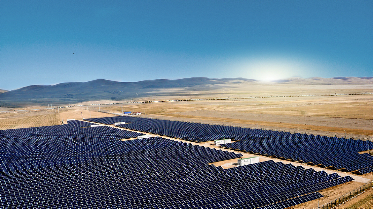 محطة للطاقة الشمسية