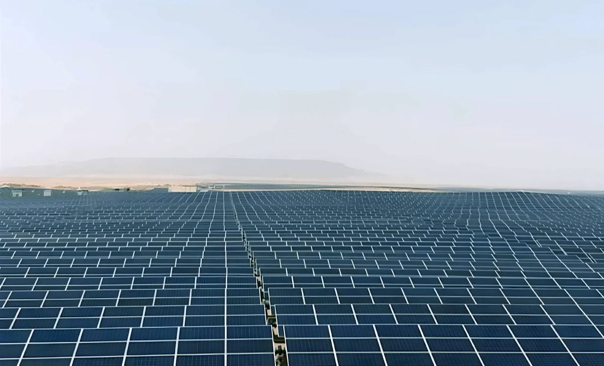 محطة للطاقة الشمسية 