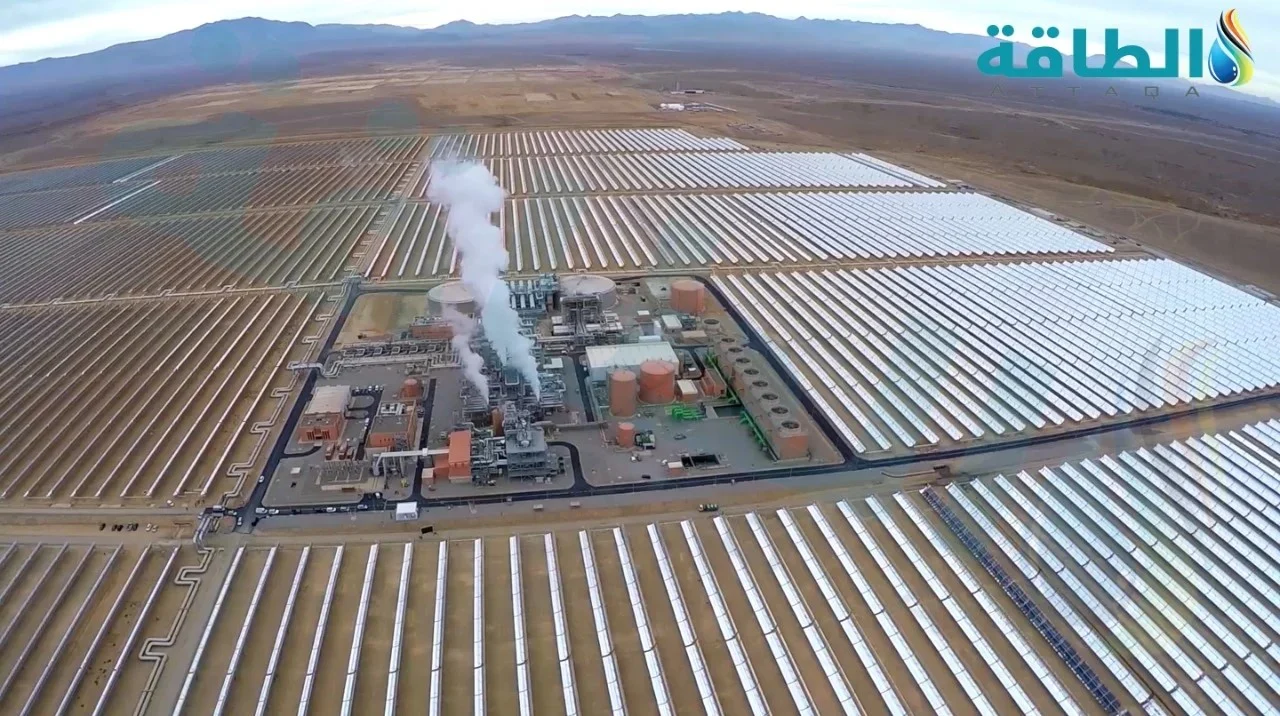 محطة نور 1 في المغرب - صورة خاصة لـ"الطاقة"
